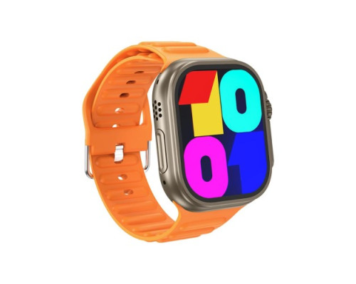 Смарт-годинник XO M10Ultra 9th Wireless Charging Smart Sports Talking Watch Поморанчевий mag-692068086087657292