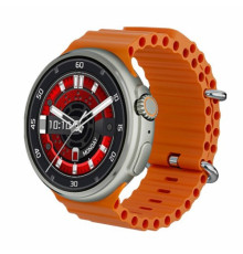 Смарт-годинник Smart Watch V3 ULTRA MAX Помаранчевий ремінець mag-2000001463369131574