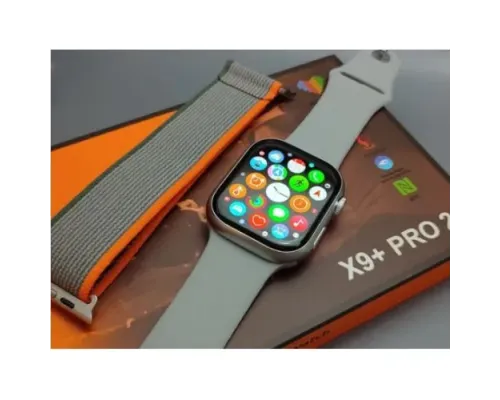 Смарт-годинник Smart Watch W&O X9+ PRO 2 AMOLED Рожевий mag-2000001563595146294