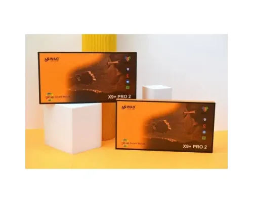 Смарт-годинник Smart Watch W&O X9+ PRO 2 AMOLED Рожевий mag-2000001563595146294