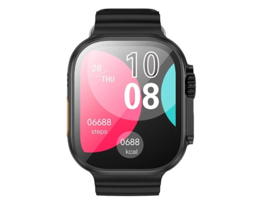 Смарт-годинник BOROFONE BD10 Ultra Smart sports watch(call version) чорний mag-6941991117862137635