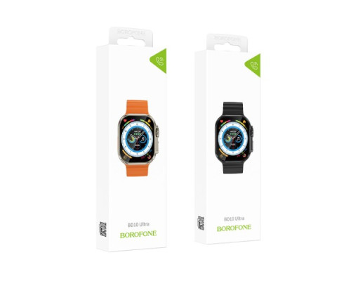 Смарт-годинник BOROFONE BD10 Ultra Smart sports watch(call version) чорний mag-6941991117862137635