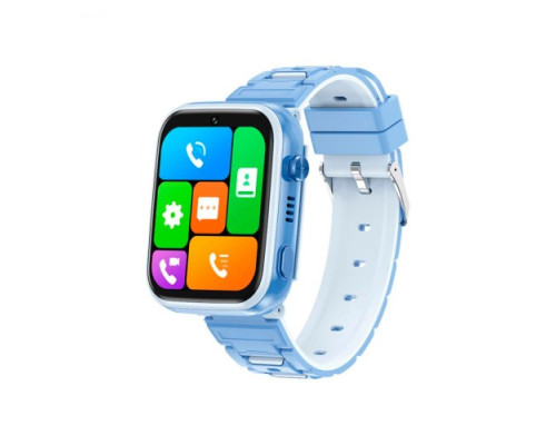 Смарт-годинник XO H130 GPS Children's Intelligent 4G Watch Блакитний mag-692068085484458852