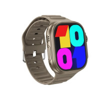 Смарт-годинник XO M10Ultra 9th Wireless Charging Smart Sports Talking Watch Сірий mag-692068086089057293