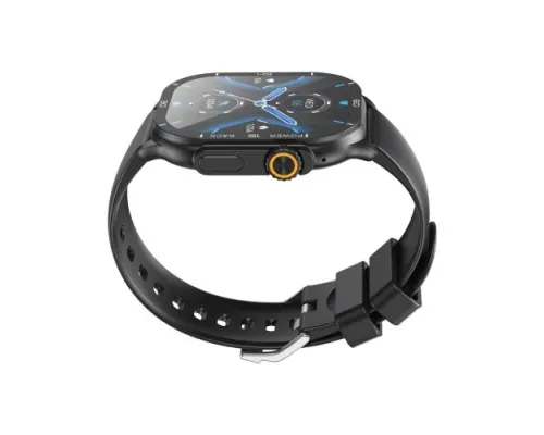 Смарт-годинник XO J12 AMOLED Screen Smart Sports Talking Watch Чорний mag-6920680823307144189