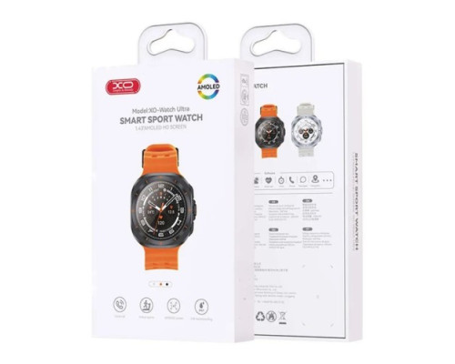 Смарт-годинник XO Watch Ultra AMOLED Screen Smart Sports Talking Watch Sport Orange mag-6975837582422140453