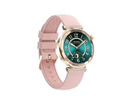 Смарт-годинник XO J13 AMOLED Screen Round Rhombus Women's Watch Золотi mag-6975837586239147348