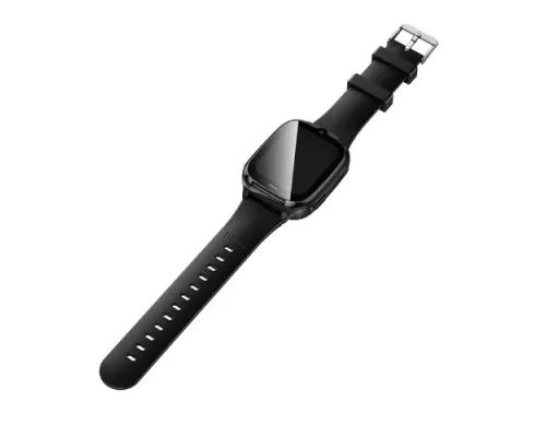 Смарт-годинник дитячий HOCO Y106 4G children phone watch black mag-6942007658690152408
