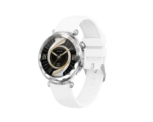 Смарт-годинник XO J13 AMOLED Screen Round Rhombus Women's Watch Сірі mag-6975837586246147349