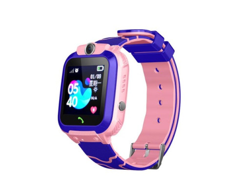 Смарт-годинник XO H100 Kids Smart Watch 2G Рожевий mag-6920680830411136182