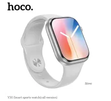 Смарт-годинник HOCO Y30 Smart sports watch(call version) Silver mag-6942007648967152822