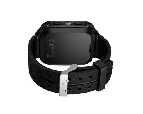 Смарт-годинник дитячий HOCO Y105 children phone watch black mag-6942007658638145104