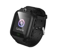 Смарт-годинник дитячий HOCO Y105 children phone watch black mag-6942007658638145104