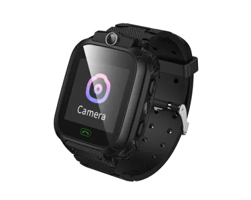 Смарт-годинник дитячий HOCO Y105 children phone watch black mag-6942007658638145104