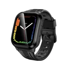 Смарт-годинник дитячий HOCO Y108 4G children phone-watch black mag-6942007680936154076