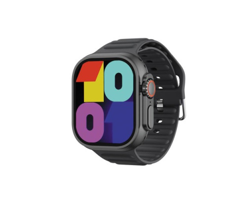 Смарт-годинник XO M10Ultra 9th Wireless Charging Smart Sports Talking Watch Чорний mag-692068086088358858