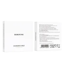 Кабель (магнітный) для зарядки BOROFONE BD14 Ultra Smart sports watch білий mag-6941991124297146059