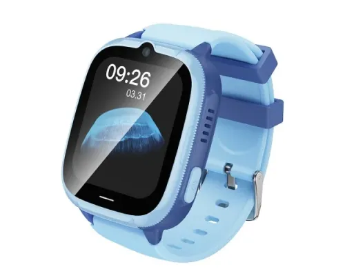 Смарт-годинник дитячий HOCO Y106 4G children phone watch blue mag-6942007658706152320