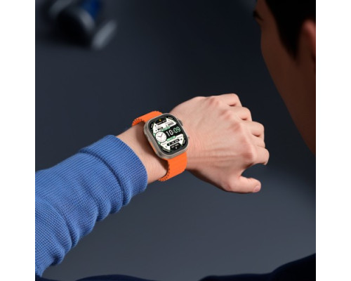 Смарт-годинник XO M11Ultra Curved Screen 9th Generation Wireless Smart Talking Watch помаранчевий mag-6975837581524136237