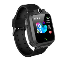 Смарт-годинник XO H100 Kids Smart Watch 2G Чорний mag-6920680857487136210