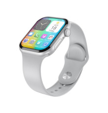 Смарт-годинник XO W10 Pro AMOLED Screen 10 Generation Wireless Charging Smart Talking Watch срібний mag-6920680830947136185