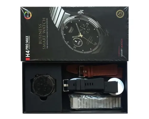Смарт-годинник Smart Watch H4 PRO MAX срібний mag-2000001563205145792