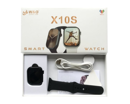 Смарт-годинник Smart Watch W&O X10S чорний mag-2000001605615137463