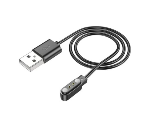 Кабель (магнітный) для зарядки BOROFONE BD5 smart sports watch чорний mag-694199110442819275