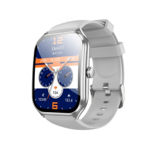 Смарт-годинник HOCO Y28 AMOLED Smart sports watch(call version) Silver mag-6942007648486141580