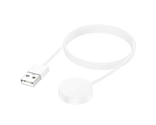 Кабель магнітний для HOCO Y29 Smart sports watch charging cable White mag-6942007648530144069
