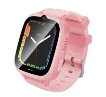 Смарт-годинник дитячий HOCO Y106 4G children phone watch pink mag-6942007658713152321