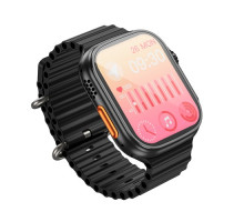 Смарт-годинник HOCO DY12 Ultra AMOLED Smart sports watch (call version) Black mag-6942007615778137214