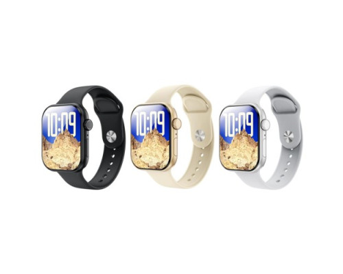 Смарт-годинник XO W10 Pro AMOLED Screen 10 Generation Wireless Charging Smart Talking Watch чорний mag-6920680830954136186