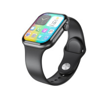 Смарт-годинник XO W10 Pro AMOLED Screen 10 Generation Wireless Charging Smart Talking Watch чорний mag-6920680830954136186