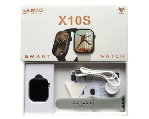 Смарт-годинник Smart Watch W&O X10S Сірий mag-2000001605622137464