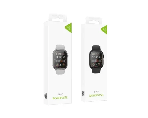 Смарт-годинник BOROFONE BD10 Smart sports watch(call version) чорний (дефект пакування) mag-2000001609729138795
