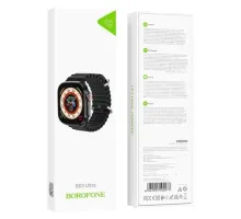 Смарт-годинник BOROFONE BD14 Ultra Smart sports watch(call version) чорний mag-6941991124273146058