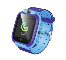 Смарт-годинник дитячий HOCO Y105 children phone watch blue mag-6942007658645144377