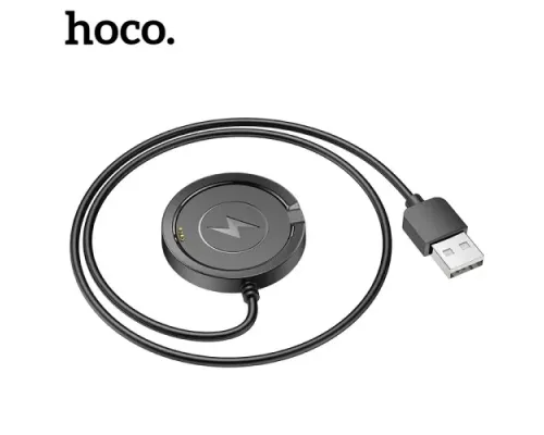 Кабель магнітний для HOCO Y22 Smart sports watch Black mag-6942007629010152102