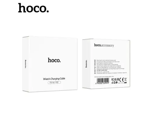 Кабель магнітний для HOCO Y22 Smart sports watch Black mag-6942007629010152102