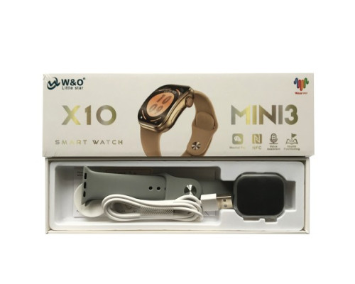 Смарт-годинник Smart Watch W&O X10 Mini3 Сірий mag-2000001605653137466