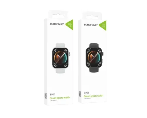 Смарт-годинник BOROFONE BD13 Smart sports watch(call version) чорний mag-6941991120633145014