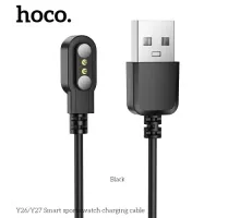 Кабель магнітний для HOCO Y26/Y27 Smart sports watch charging cable Black mag-6942007645454144059
