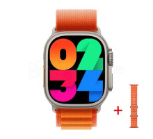 Смарт-годинник (Smart Watch) HW9 Ultra Max gold/orange