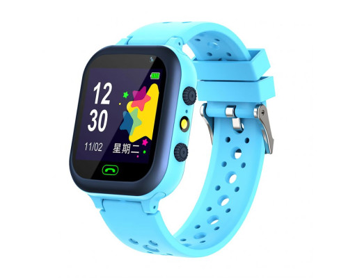 Дитячий смарт-годинник (Smart Watch) Q15 blue