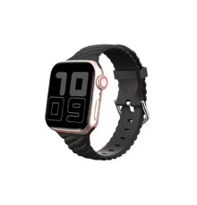 Ремінець для годинника Apple Watch Monochrome Twist 42/44/45/49mm Black (Mono42-Black)