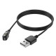 Кабель BOROFONE BD13 Smart sports watch charging cable Black (6941991120657)