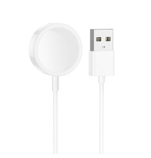 Кабель HOCO Y9 Smart sports watch charging cable White (6931474798930)