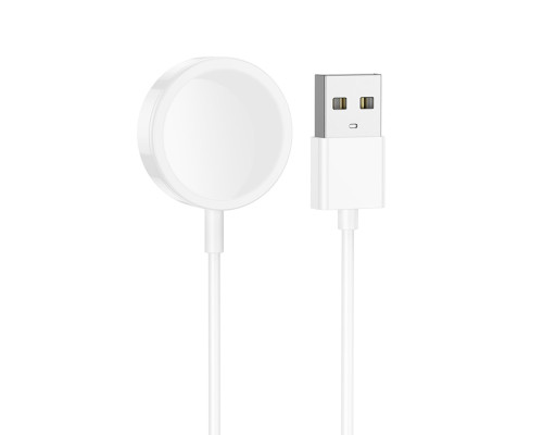 Кабель HOCO Y9 Smart sports watch charging cable White (6931474798930)