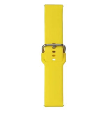 Ремінець для годинника Universal Buckle Solid 22mm Yellow (Buckle22-Yellow)